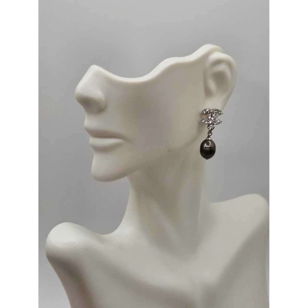 Chanel Crystal earrings - image 8