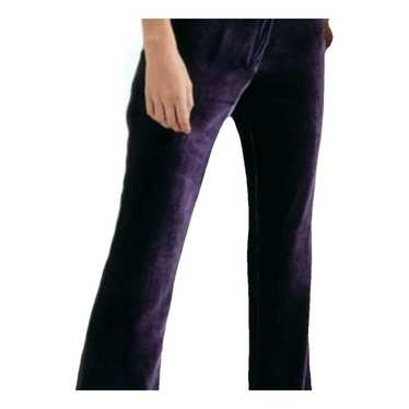 Raquel Diniz Velvet trousers