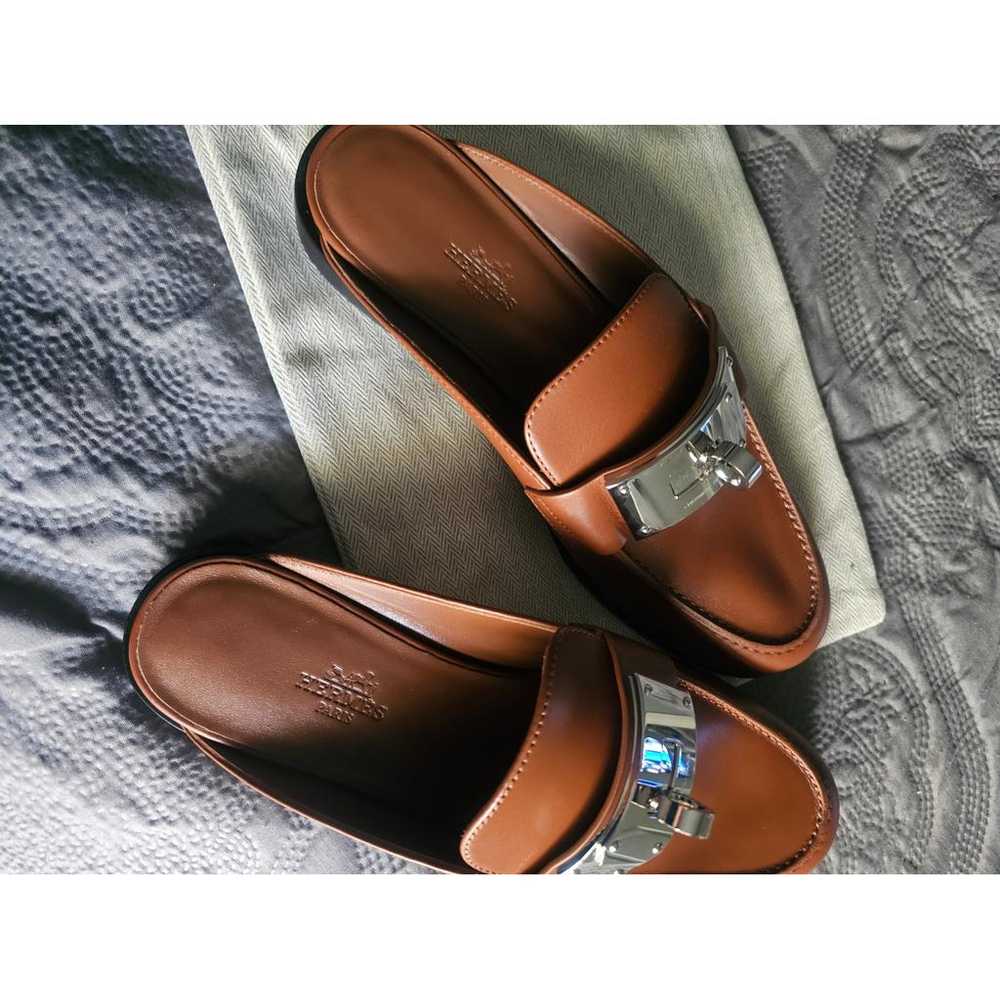 Hermès Leather mules & clogs - image 8