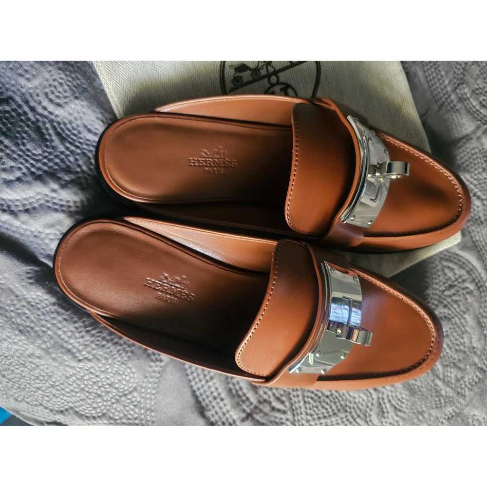 Hermès Leather mules & clogs - image 9