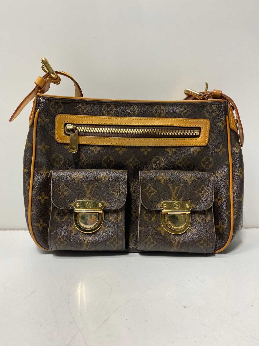 AUTHENTIC Louis Vuitton Brown Monogram Hudson GM - image 1