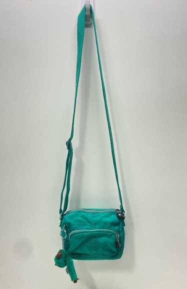 Kipling Nylon Mini Zip Crossbody Bag Green