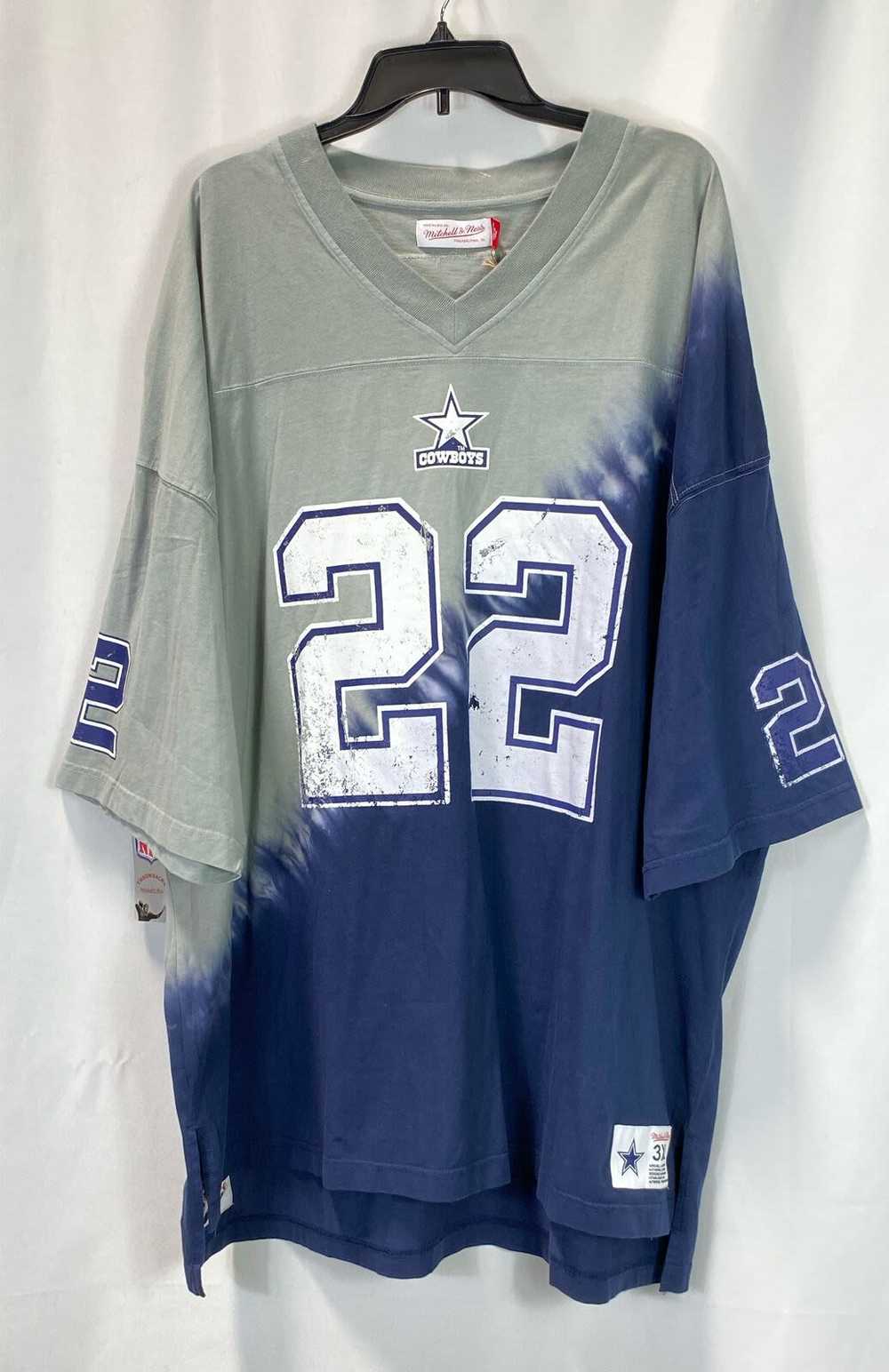 Mitchell & Ness Blue/Navy Dallas Cowboys T-shirt … - image 1