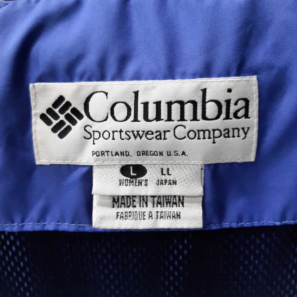 Columbia Full Zip Microtex Rain Coat Style Jacket… - image 4