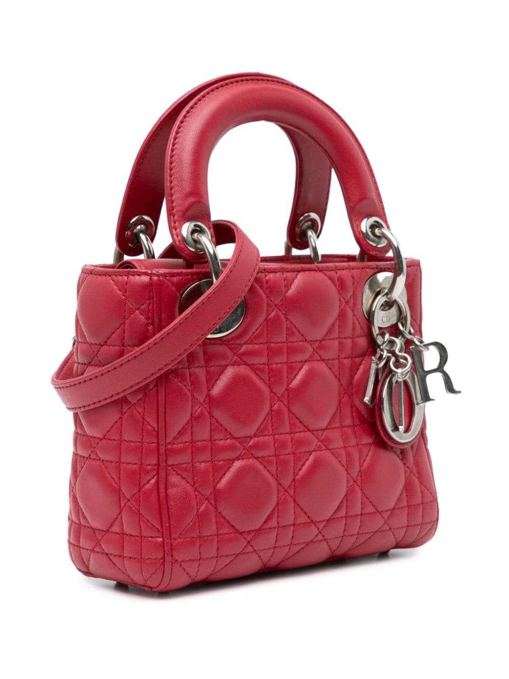 Christian Dior Pre-Owned 2015 Mini Lambskin Canna… - image 2