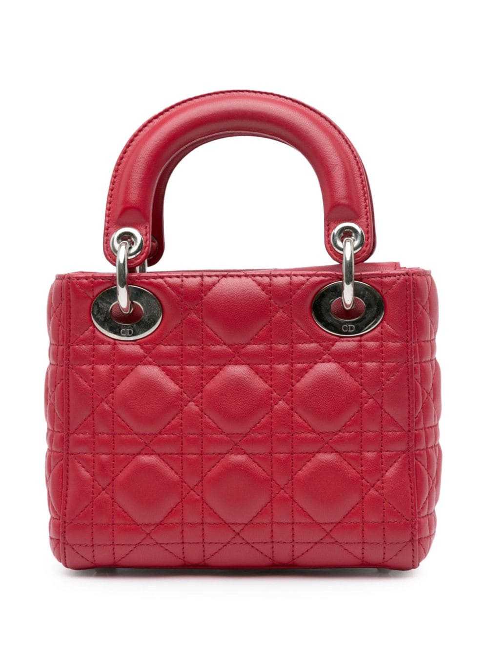 Christian Dior Pre-Owned 2015 Mini Lambskin Canna… - image 3