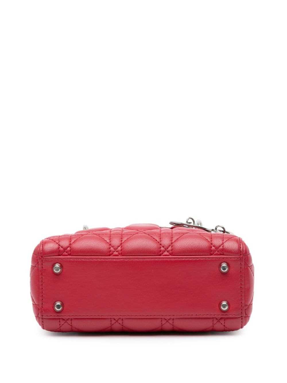 Christian Dior Pre-Owned 2015 Mini Lambskin Canna… - image 4