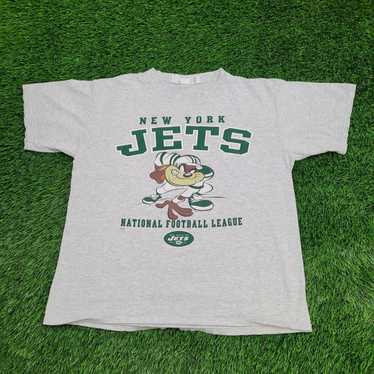 Csa Vintage New-York Jets Shirt Large 22x26 Gray … - image 1