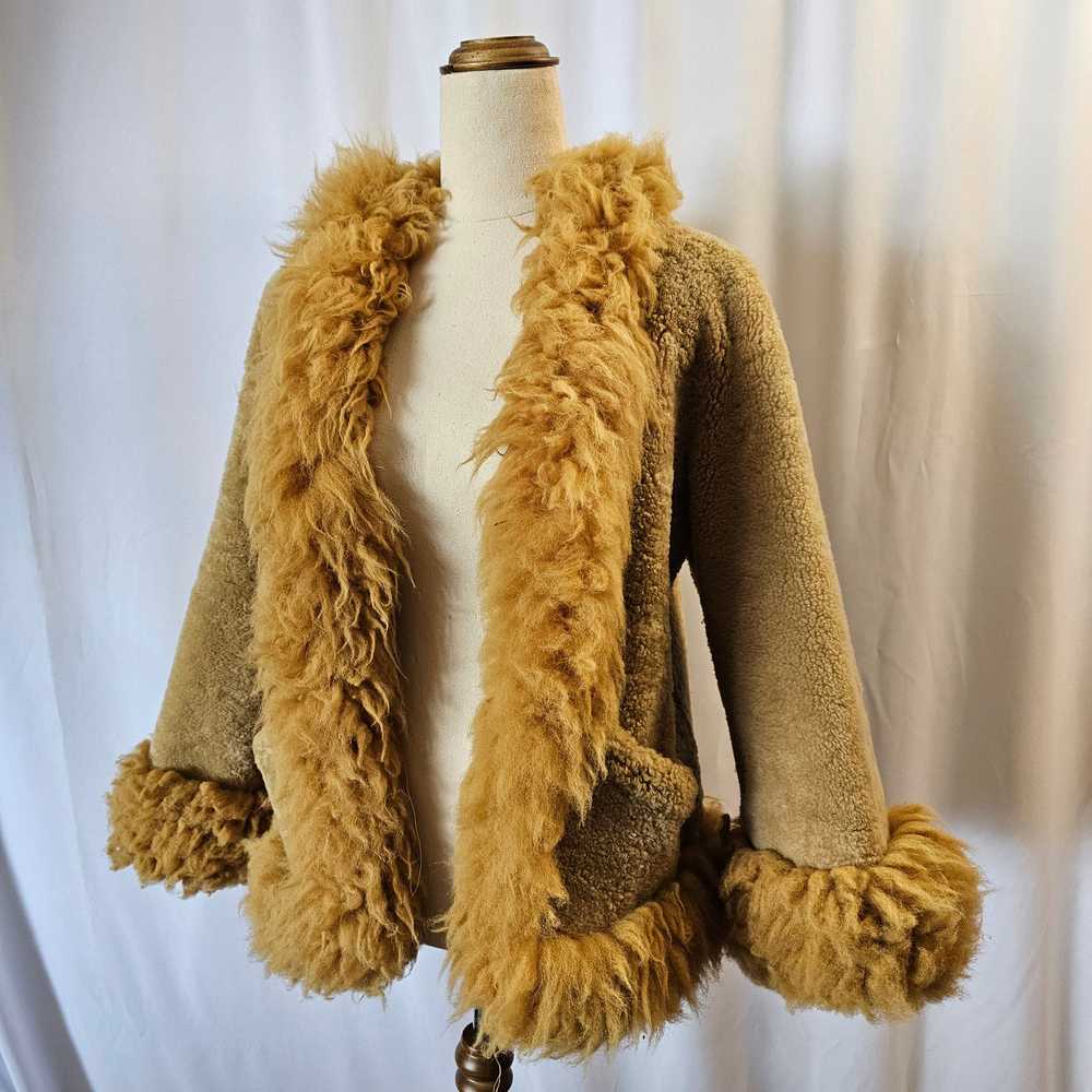 Penny lane sheepskin shearling coat - image 5