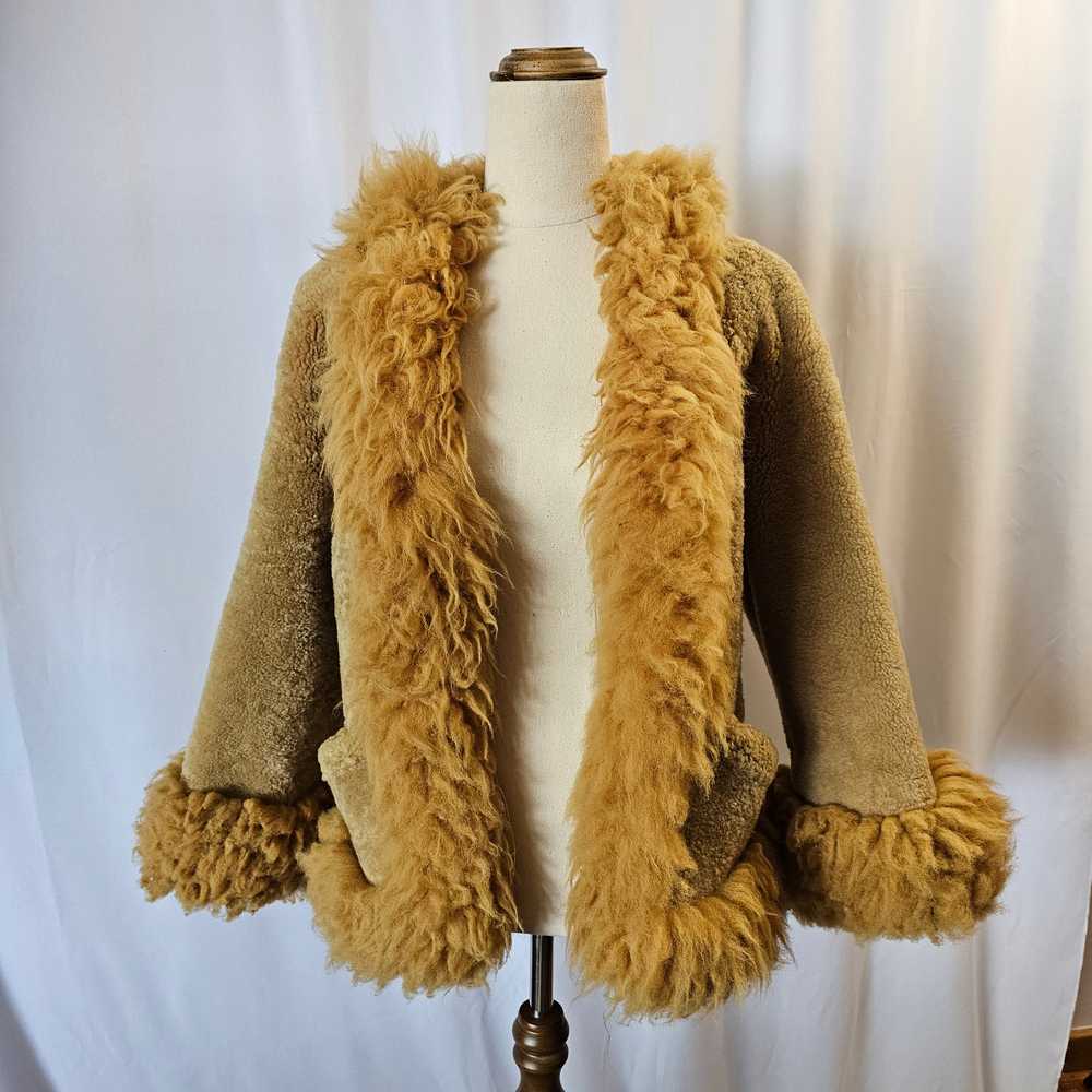 Penny lane sheepskin shearling coat - image 6