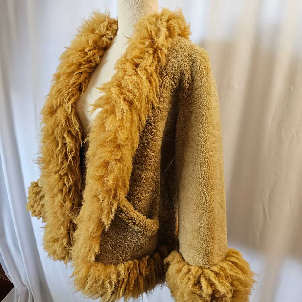 Penny lane sheepskin shearling coat - image 7