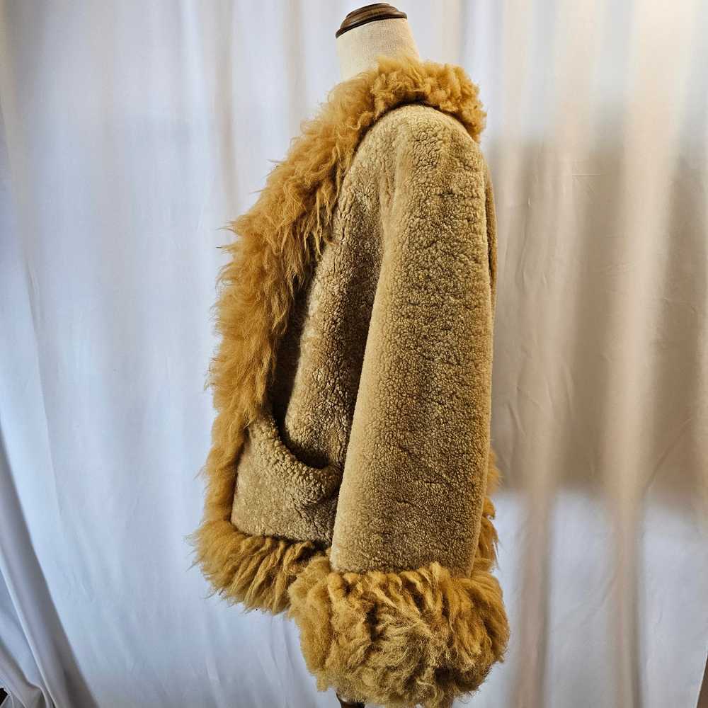 Penny lane sheepskin shearling coat - image 8