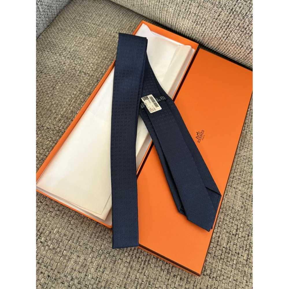 Hermès Silk tie - image 8