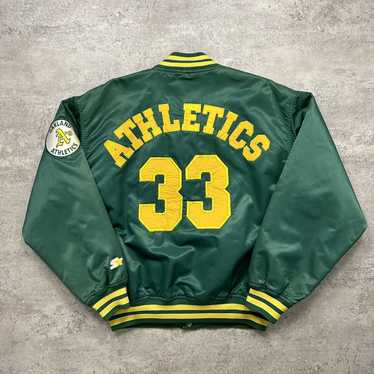 MLB × Starter × Vintage VTG 90s MLB OAKLAND ATHLE… - image 1