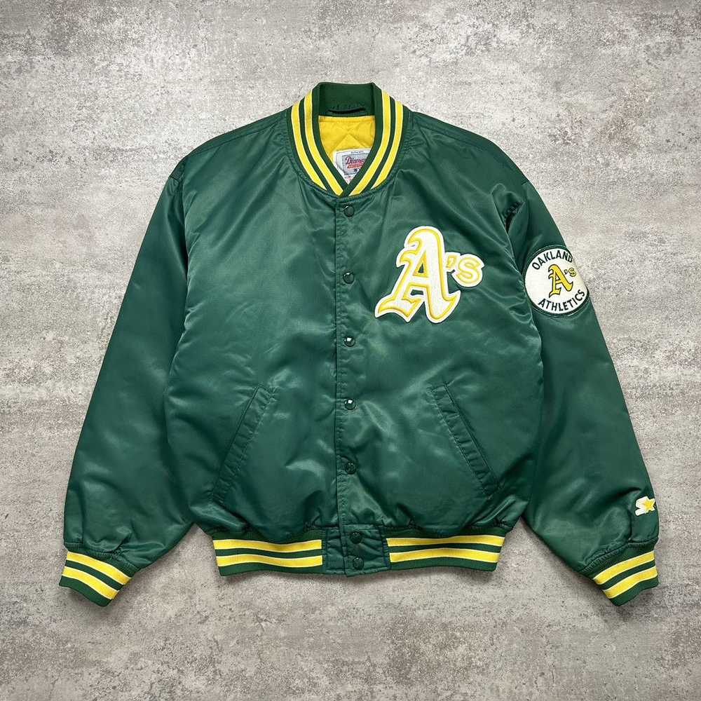 MLB × Starter × Vintage VTG 90s MLB OAKLAND ATHLE… - image 2