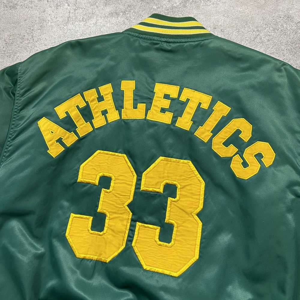 MLB × Starter × Vintage VTG 90s MLB OAKLAND ATHLE… - image 4