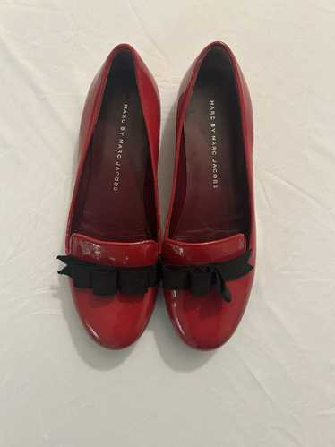 Marc Jacobs Ruby Red Marc Jacobs Ballet Flats