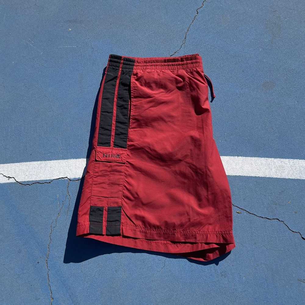 Nike Retro Nike Red Shorts\Swim trunks - image 1