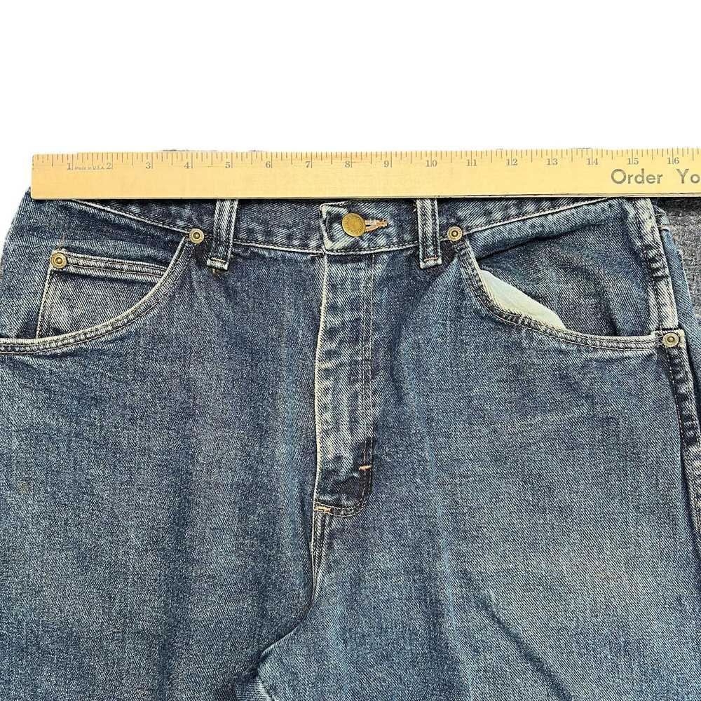 Wrangler Wrangler Dark Wash Denim Jeans - image 8