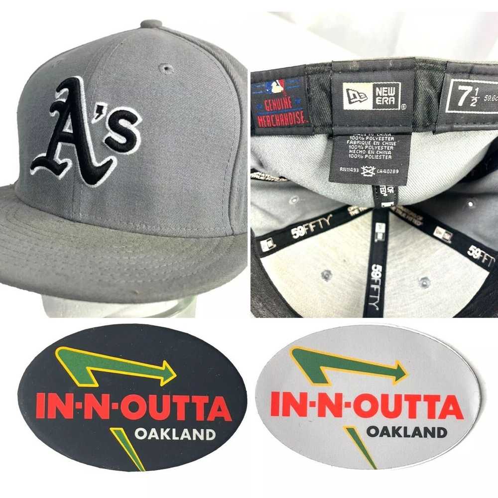 New Era × Streetwear Oakland A's Athletics 7.5 ML… - image 1