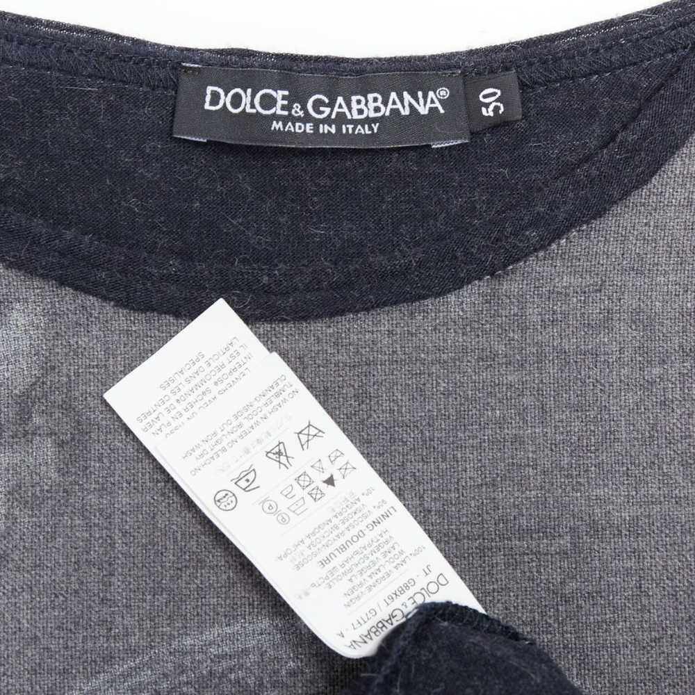 Dolce & Gabbana DOLCE GABBANA grey wool Virgin Ma… - image 8