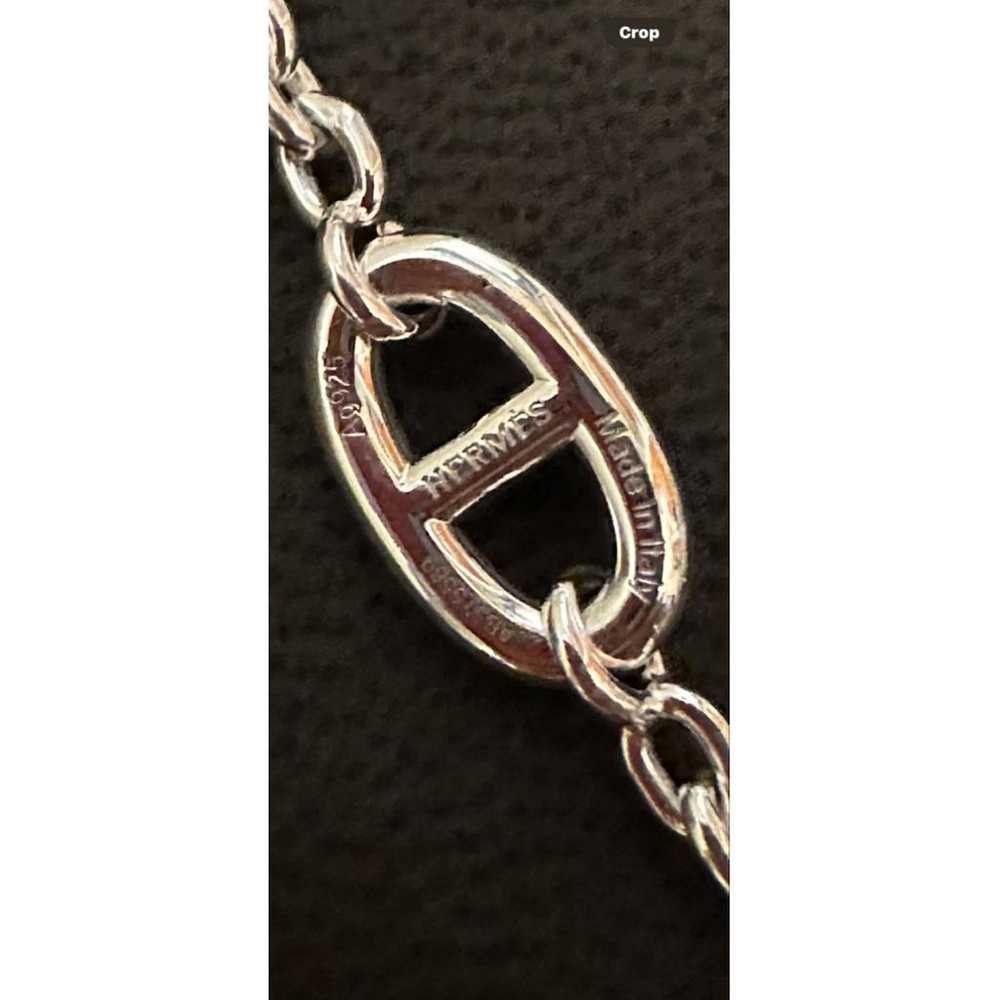 Hermès Farandole silver necklace - image 2