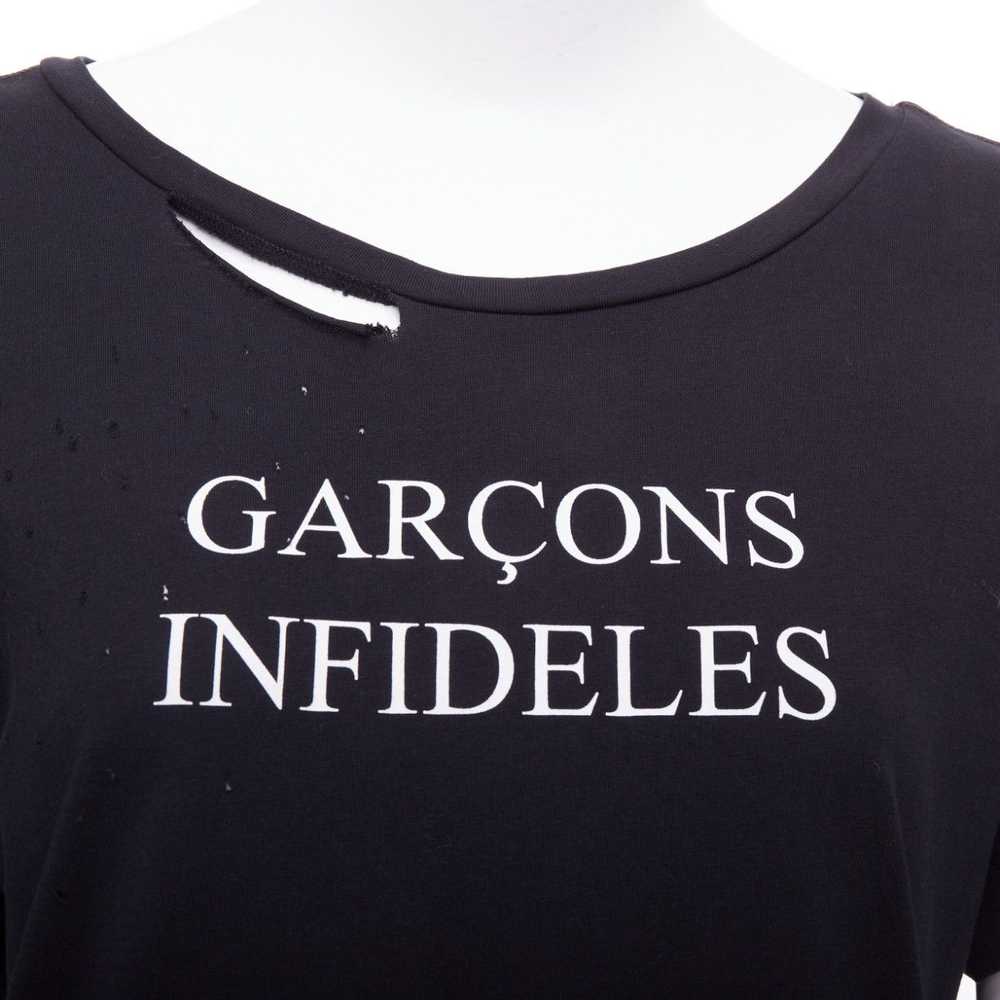 Garcons Infideles GARCONS INFIDELES black cotton … - image 2