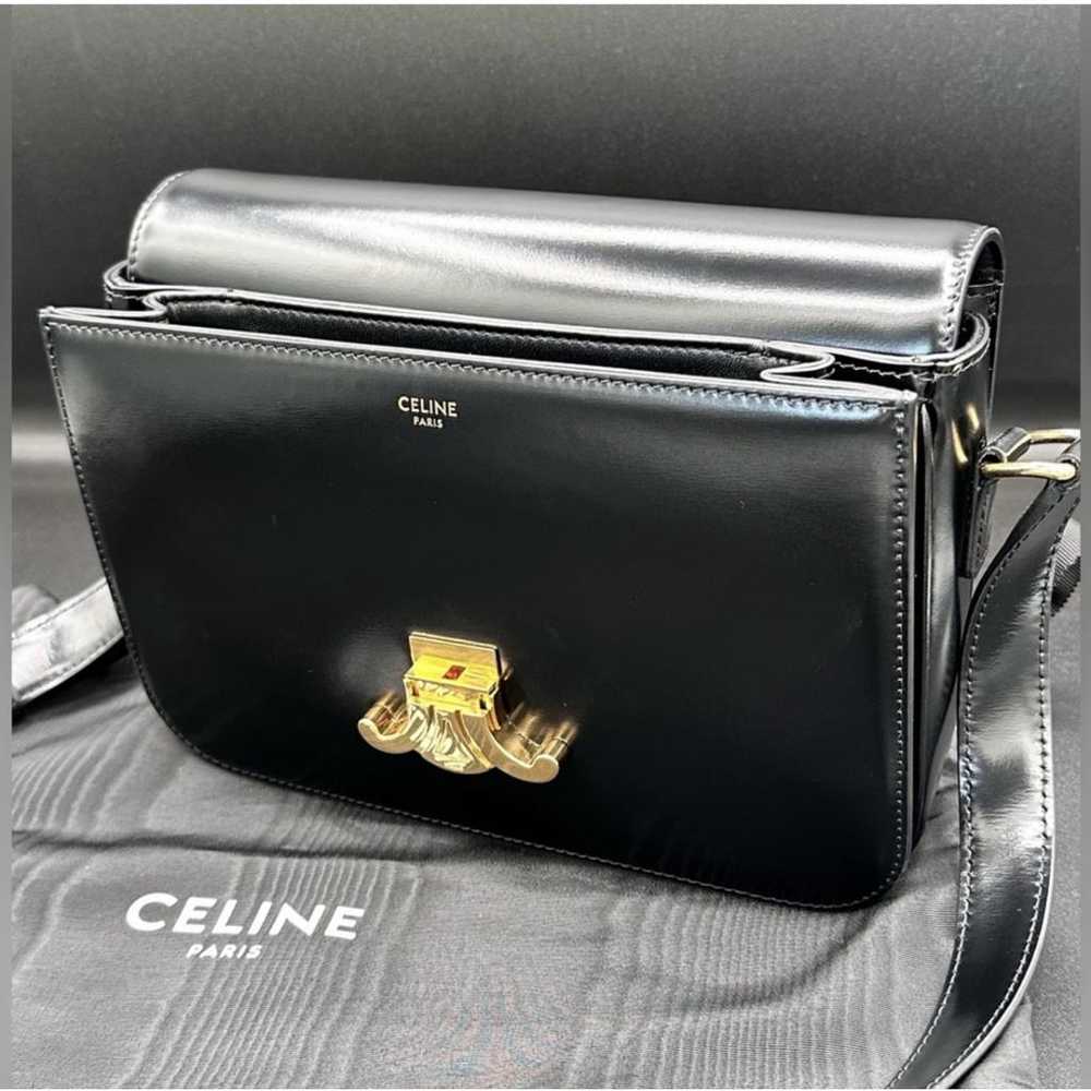 Celine Triomphe leather handbag - image 3