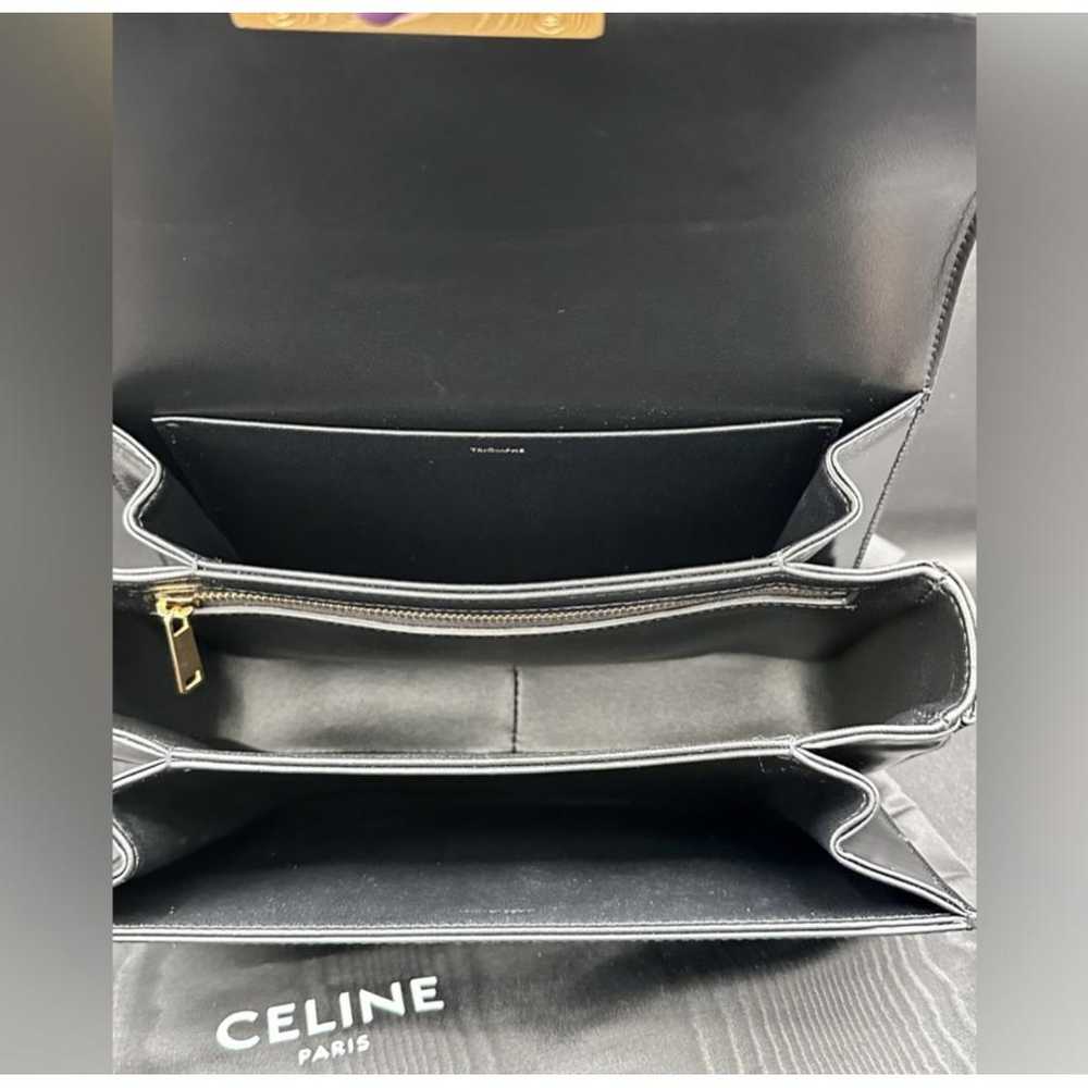 Celine Triomphe leather handbag - image 4