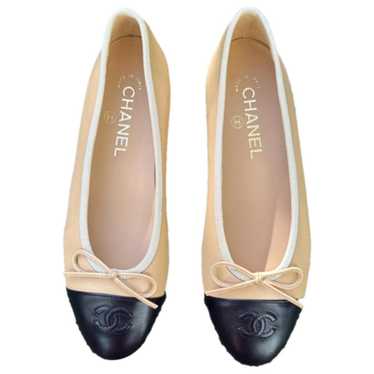 Chanel Leather ballet flats