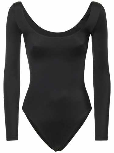 Balenciaga o1bcso1str1024 Dancer Bodysuit in Black