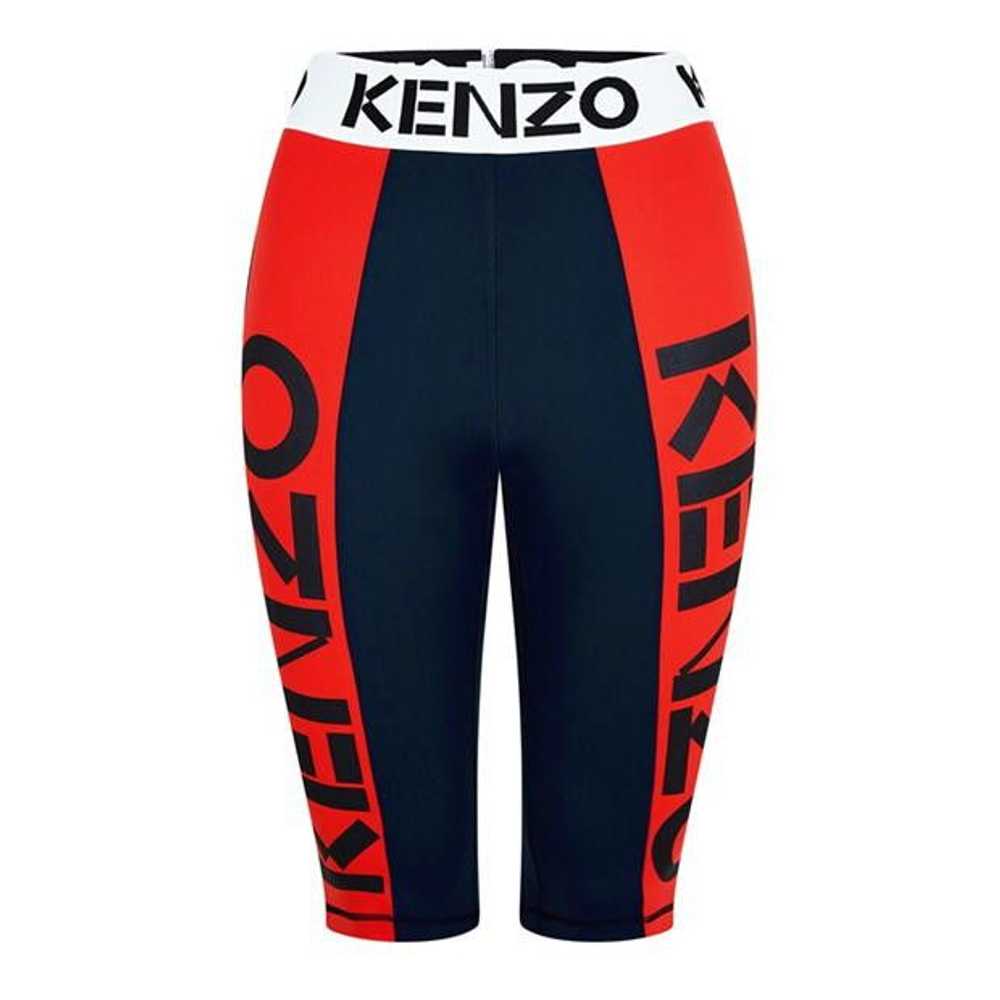 Kenzo o1g2r1mq1024 Logo Cycling Shorts in Multico… - image 1