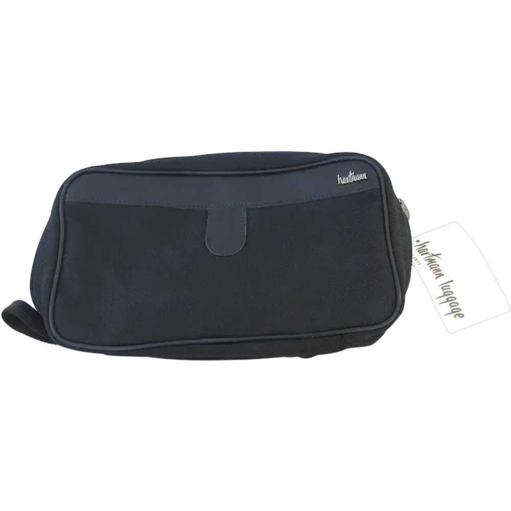 Hartmann Toiletry Bag Mens Black Ballistic Nylon … - image 1