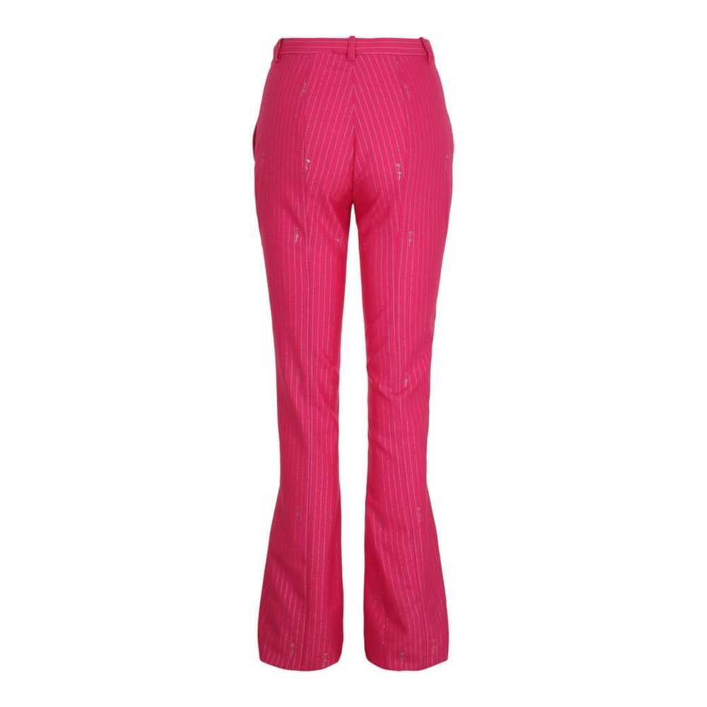 Versace Wool trousers - image 2