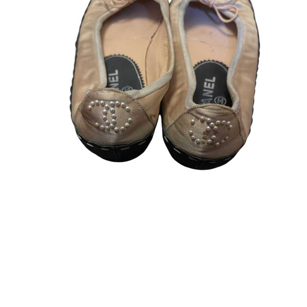 Chanel Cloth ballet flats - image 4