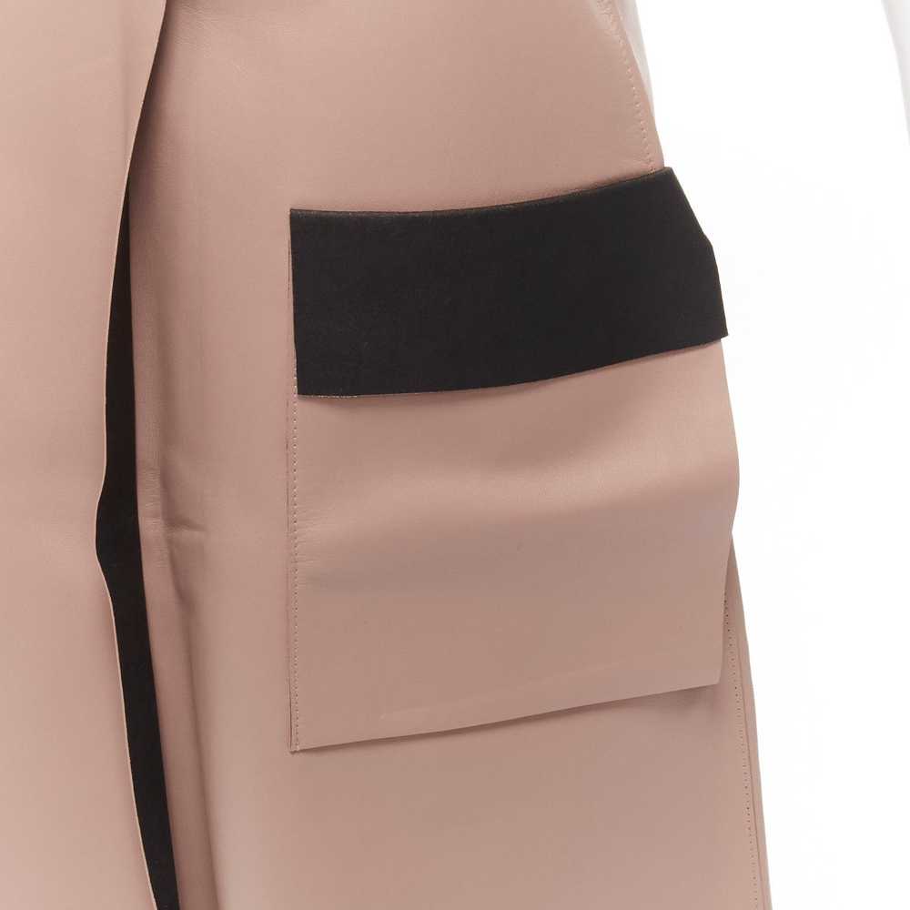 Dion Lee DION LEE Sandy pink brown sheep leather … - image 2