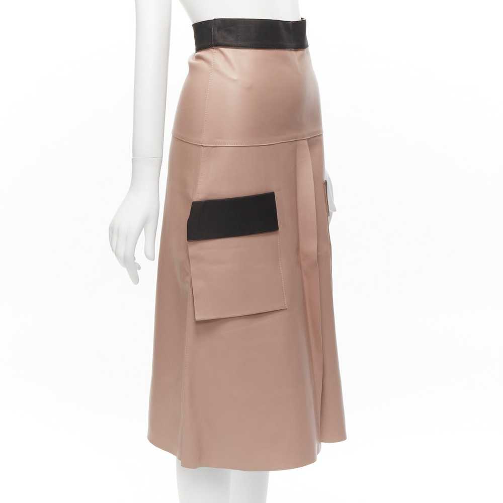 Dion Lee DION LEE Sandy pink brown sheep leather … - image 3