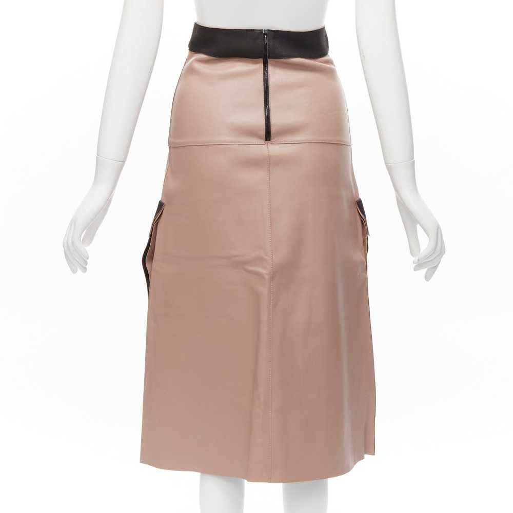 Dion Lee DION LEE Sandy pink brown sheep leather … - image 4