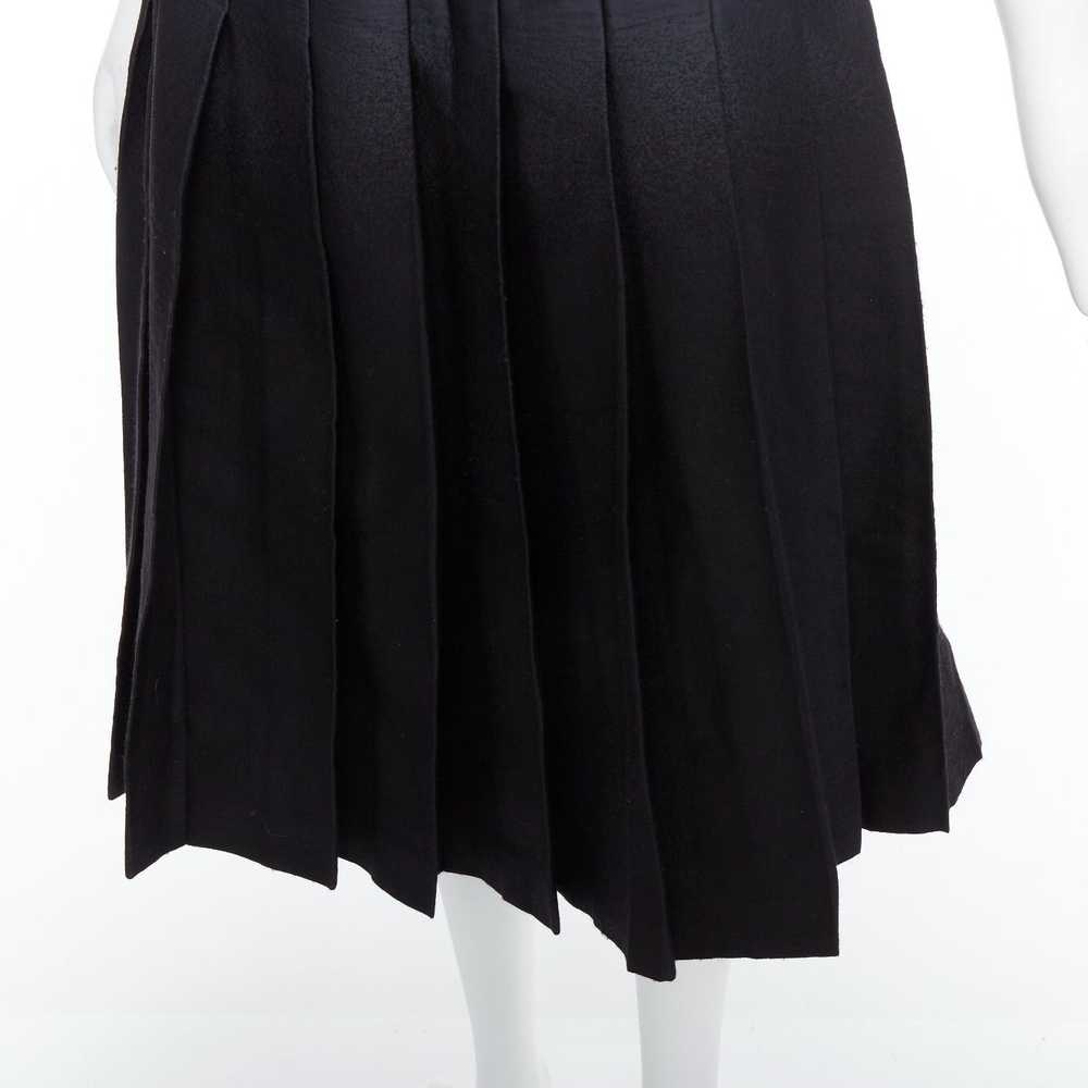 Prada PRADA 2007 black gradient fused silk wool b… - image 7