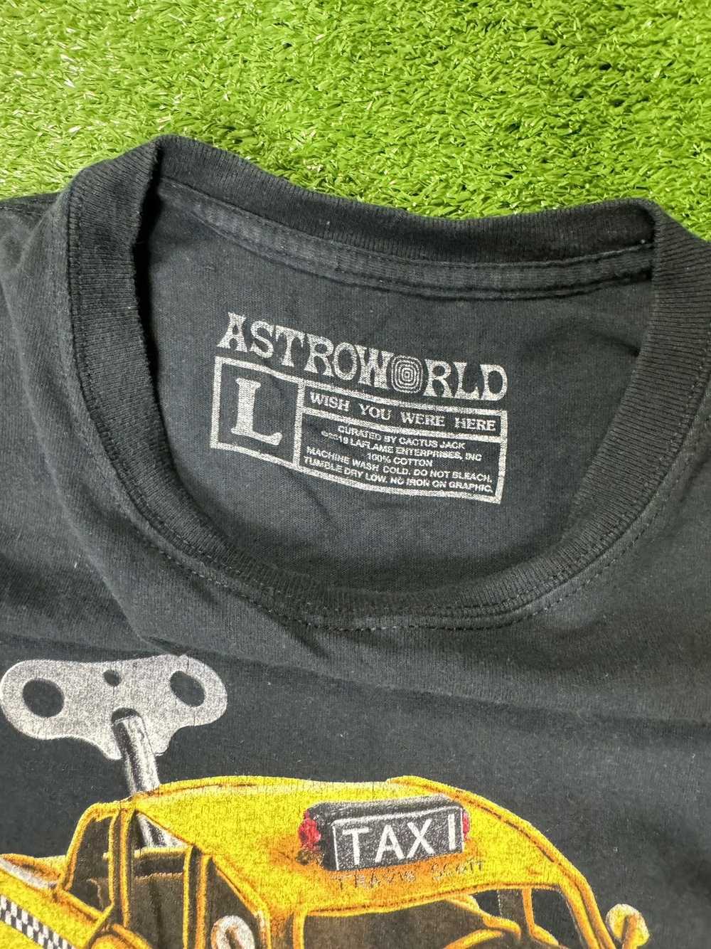 Travis Scott Travis Scott Astroworld Taxi Tee - image 4