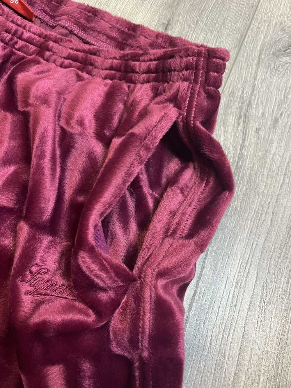 Supreme Supreme Velour Track Pants. Purple. FW21.… - image 3