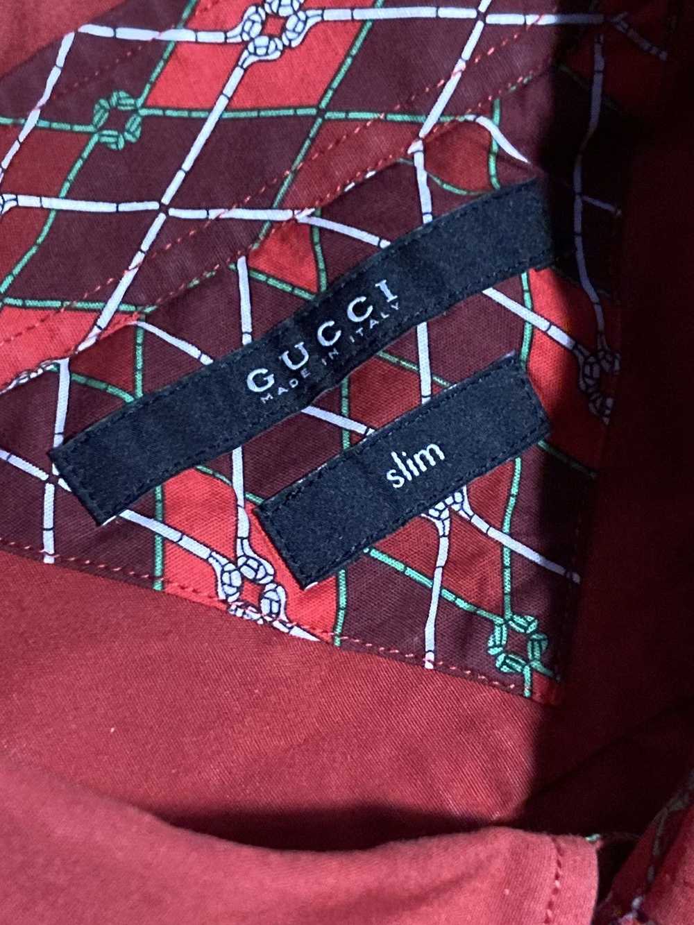 Gucci × Luxury × Vintage Vintage Gucci Shirt S-M … - image 5