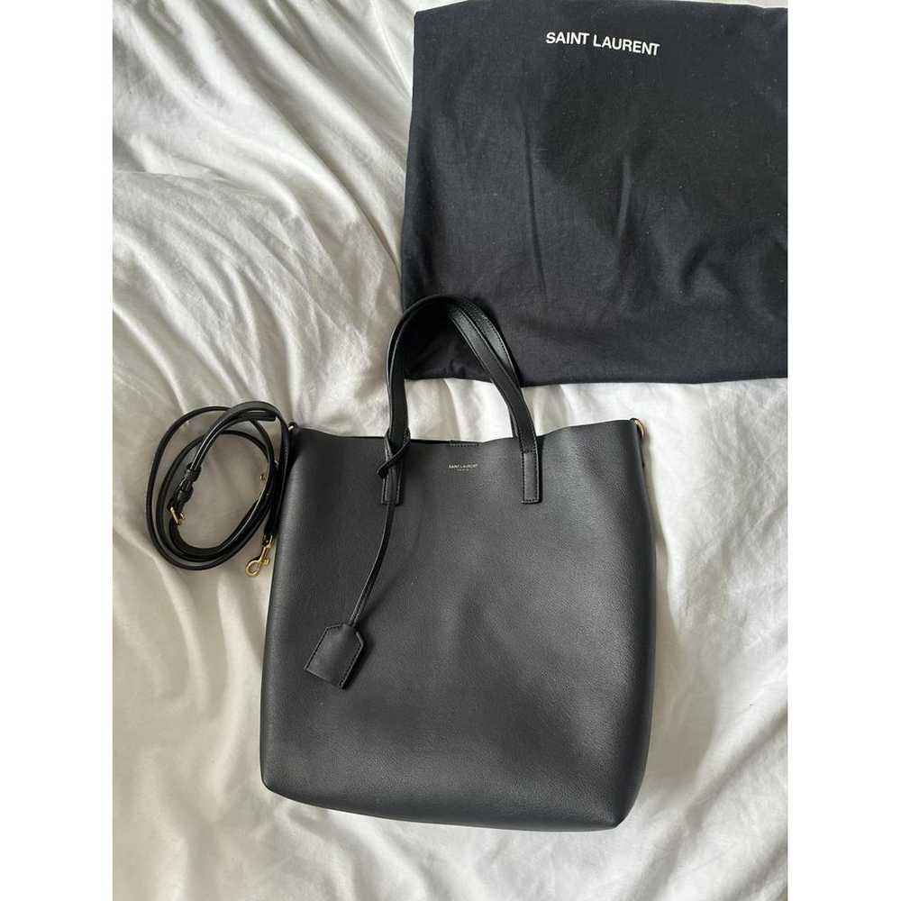 Saint Laurent Shopper Toy leather tote - image 3