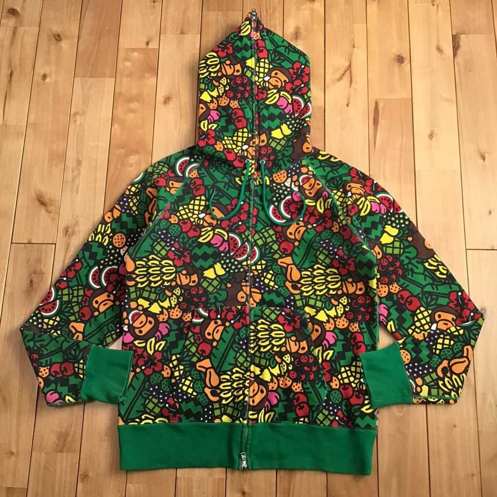 Bape × Nigo BAPE Tropical Milo full zip hoodie a … - image 1