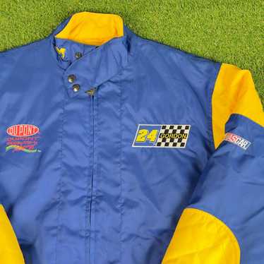 NASCAR (Nutmeg) - Jeff Gordon #24 Big Spell-Out Jacket outlet 1990s X-Large