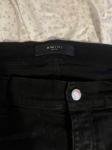 Amiri Black Skinny Jeans