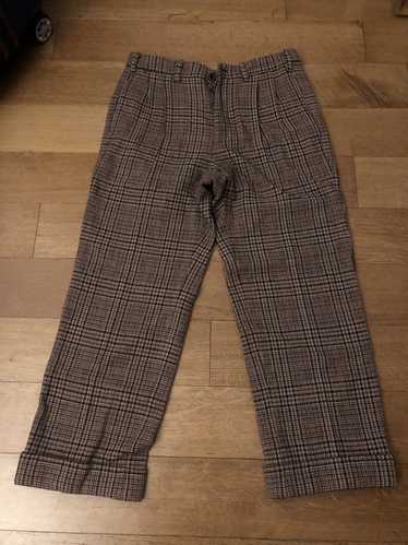 Gucci GUCCI Checked Trousers