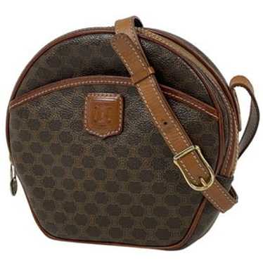 Celine Macadam Pattern Diagonal Canvas Shoulder B… - image 1