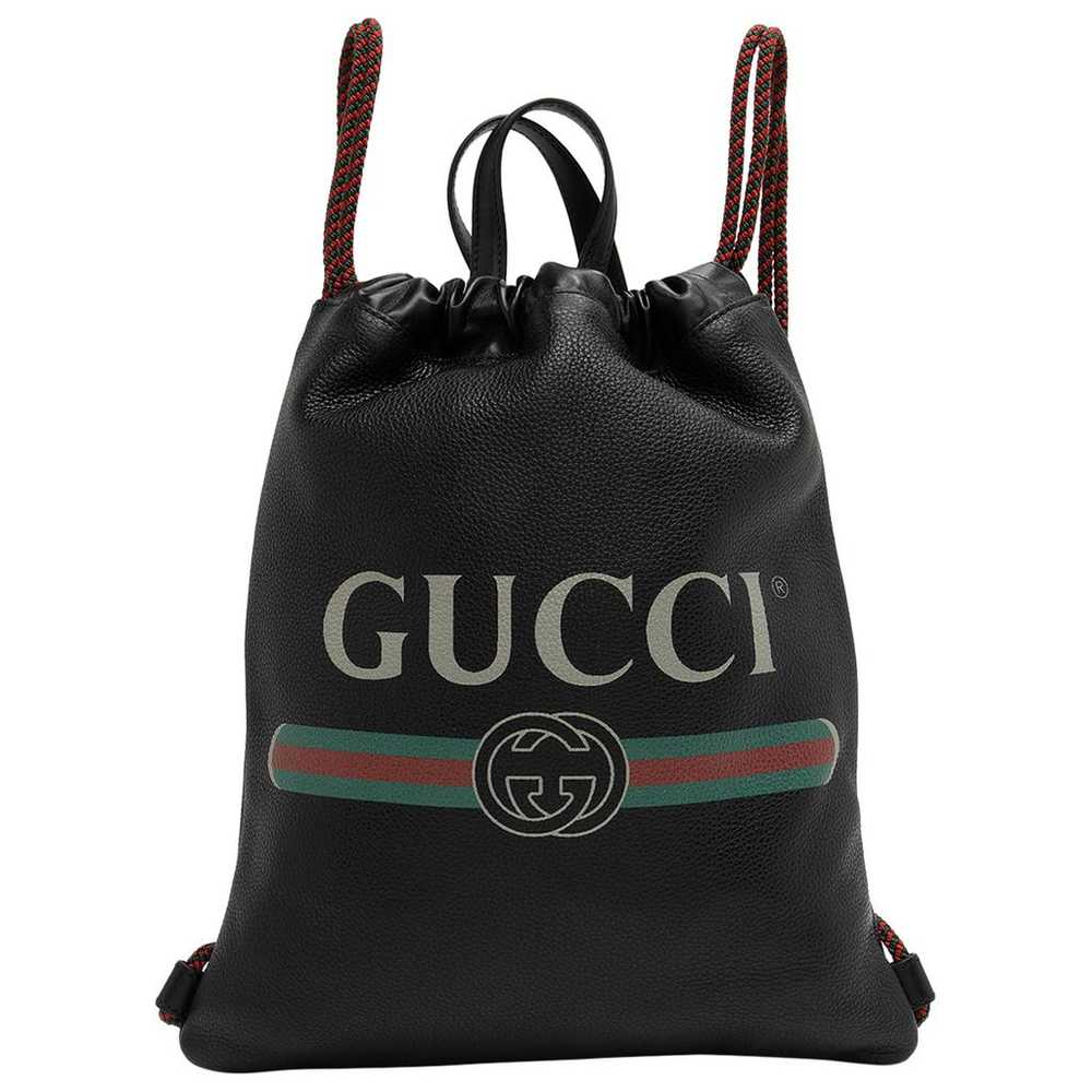 Gucci Leather backpack - image 1