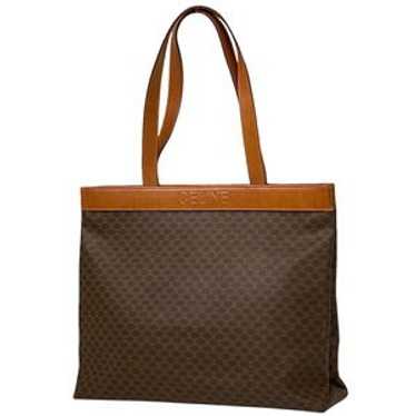 Celine Macadam Pattern All Over Canvas Shoulder T… - image 1